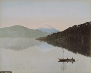 Fuji-Yama desde cerca de Numadzu, c.1890 de Kusakabe Kimbei
